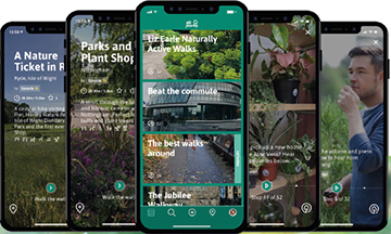 Liz Earle collaborates with walking app Go Jauntly